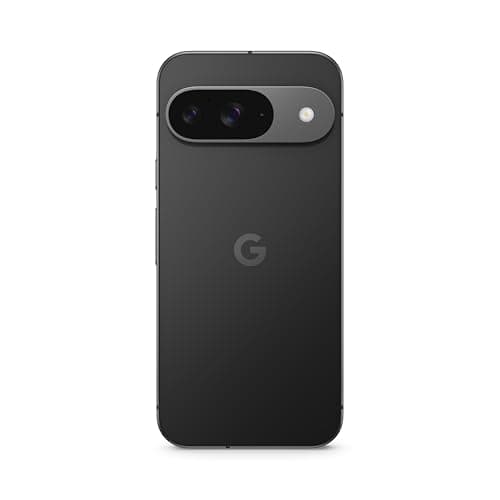 Google Pixel 9 – Smartphone Android débloqué avec Gemini, Appareil Photo avancé, 24 Heures d'autonomie et écran Actua 6,3 Pouces – Noir Volcanique, 256GB
