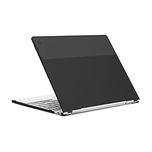 mCover Coque compatible avec Google PixelBook Chromebook de 2017 à 2019 12,3" uniquement (ne convient pas aux autres modèles Google) – Noir
