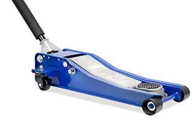 Grandmaster - Cric Hydraulique Rouleur 3t (3000kg), Profil Bas, Plage De Levage 75-505mm, Taille 750x345x185mm, Cric De Voiture Avec Soupape De Sécurité, Pompe Rapide Poids 34kg