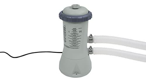 Intex Pompe filtrante à cartouche transparente Krystal - Système de filtration à cartouche de piscine - Gris - 900 L/H
