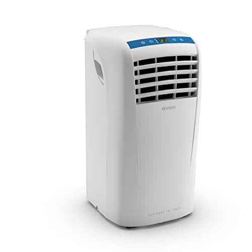Olimpia Splendid-02265 Dolceclima Compact 8X- Climatiseur portable 3-en-1 : Refroidissement, ventilation, déshumidification, 8 000 Btu/H, 2.1 Kw, Gaz R290, blanc-pour les pièces jusqu'à 60m³