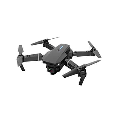 VENEKA E88 WIFI FPV Drone avec Grand Angle 4K HD Double CaméRa Pliable Altitude Maintenue TéLéCommande Quadrirotor Drones Professionnels