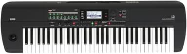 Korg i3 Music Workstation Synthétiseur de station de travail avec logiciel inclus Noir
