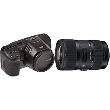 Blackmagic Design Pocket Cinema Camera 6K avec Monture EF & Sigma Objectif 18-35 mm F1,8 DC HSM Art - Monture Canon