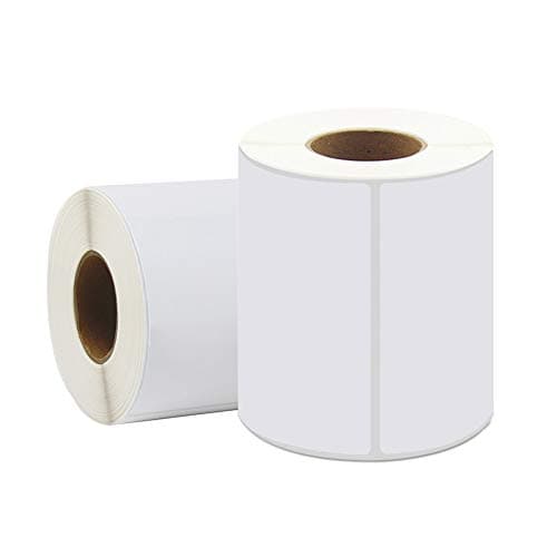 Étiquettes d'expédition 10cm x 15cm,thermique étiquettes d'expédition 250 étiquettes/Rolls, pour Zebra imprimantes de bureau (2 Rolls)