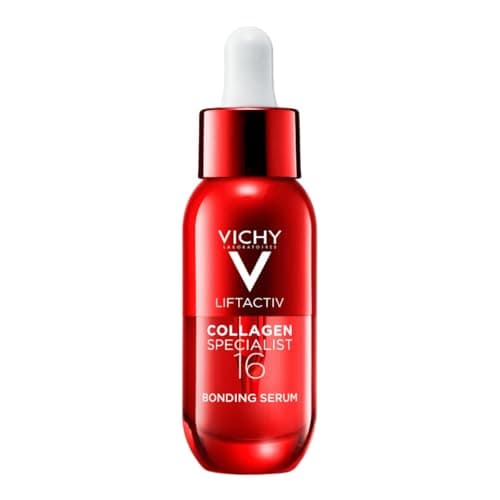 Vichy, Collagen Specialist 16, Sérum Visage, Soin Reconstituant Booster de Collagènes, Corrige les Signes de l'Âge et Améliore l'Aspect de la Peau, 30ml