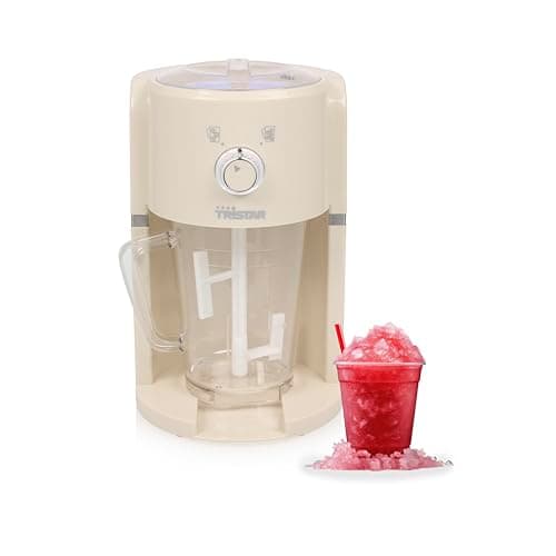 Tristar machine à granités - 2 tailles de glace pilée - Pile 250 g de glace par minute - Verseuse 1,1 L - Compartiment à glace 600 ml - KD-7310