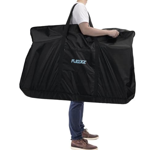 Loyzey Sac de Transport Vélo 26 Pouces Housse de Roue Sac de Vélo Pliant Imperméable Sacoche de Voyage Pour Avion VTT/Route/Trotinette Electrique, Pour Cyclisme, Voyage