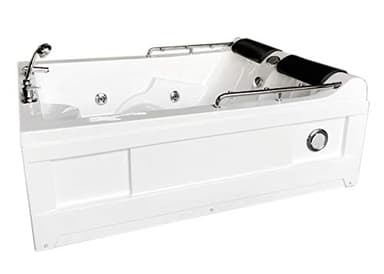 BAIGNOIRE BALNEO MASSANTE Lulu CHROMOTHERAPIE 2 PERSONNES RADIO SPA 175x132cm