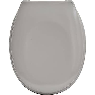 Abattant WC en Thermodur Taupe avec frein de chute - TENDANCE