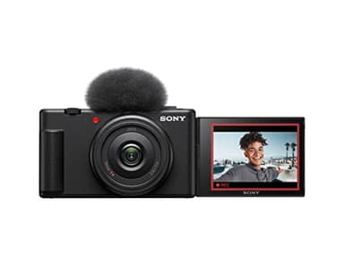 Sony ZV-1F | Appareil Vlog - Appareil photo numérique - écran orientable, vidéos 4K, ralenti, fonctions vlog - Noir