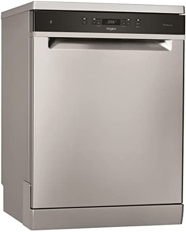 Whirlpool Lave vaisselle 60 cm WFC 3 C 42 PX, Autoportant, Acier inoxydable, Gris, Noir