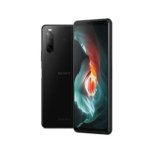 Sony Xperia 10 II Smartphone Android 6.0" 21:9 Grand écran FHD+ OLED - Triple objectif - Indice d'étanchéité IP65/68 - 4 Go de RAM - 128 Go de stockage - Double SIM - Noir (renouvelé)