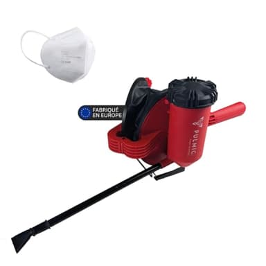 Pulvérisateur Poudre pour Soufre, Terre de Diatomées, Insecticides et Poudre Anti Insectes – Poudreuse avec Buse Diffuseur Orientable – Soufflet pour Fumigation avec Agitateur Interne Souffleur 1500 g