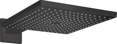 hansgrohe Raindance E Douche de tête 300 1 jet avec bras de douche, noir mat, 26238670