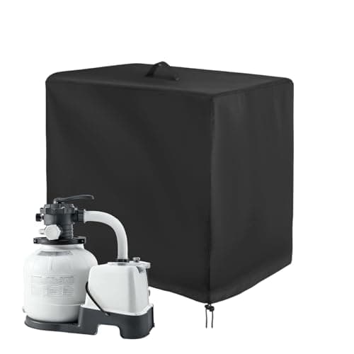 Abri De Pompe De Piscine - Housse De Protection Imperméable En Tissu Oxford Pour Pompe De Piscine | Couvercle De Pompe De Jardin Anti-poussière | Couverture De Protection De Pompe De Filtre À Sable