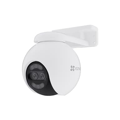 EZVIZ H80x Caméra Surveillance WiFi Extérieure 4K à Double Objectif, Colorfull Vision Nocture, Détection de Personnes/Véhicules, Zoom et Suivi automatiques, Défense Active, Audio Bidirectionnel
