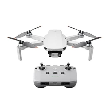 DJI Mini 2 - Ultraléger et Pliable Drone Quadcopter, 3 Axes Gimbal avec Caméra 4K, Photo 12MP, 31 Minutes de Vol, OcuSync 2.0 HD Transmission Vidéo, Mavic Mini, QuickShots avec DJI Fly App