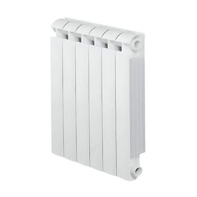 Global - Chauffage Central Fonte Aluminium 6 éléments Blanc KLASS 800, 942w - GLORAKLASS800X06
