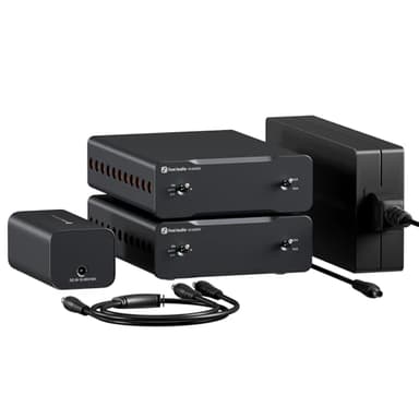 Fosi Audio Due V3 Mono Amplificateurs Audio HiFi, Mini Amplificateur Monobloc 240W TPA3255 Classe D pour Récepteur de Composants AVR Home Cinéma, Entrées RCA/XLR équilibrées, avec 48V/10A