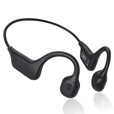 IFECCO Casque Conduction Osseuse Bluetooth 5.3 - Open Ear Sport Écouteur Conduction Osseuse avec Micro,IPX5 Étanche Casque pour Cyclisme,Course à Pied