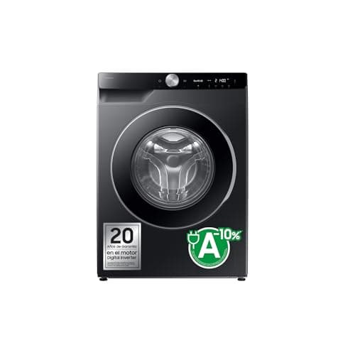 SAMSUNG WW90DG6U85LBU3 Machine à laver 9K AI EcoBubble™ Technologie SmartThings et Intelligence Artificielle Classe A Noir