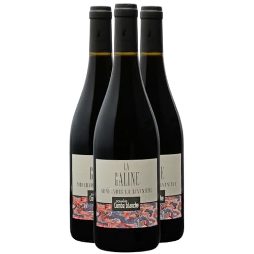 Minervois-La-Livinière La Galine - Rouge 2020 - Domaine Combe Blanche - Vin Rouge du Languedoc - Roussillon (3x75cl)