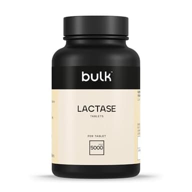 Bulk Comprimés d'enzyme lactase pure, 5000 FCC, paquet de 90, l'emballage peut varier