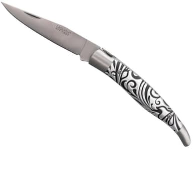 Laguiole - Couteau de Poche Pliant Design Arabesque, Élégance et Robustesse
