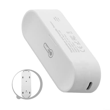 Capteur intelligent de température et d'humidité pour ZigBee pour HomeKit pour Tuya Appareil de surveillance d'intérieur intelligent alimenté par USB