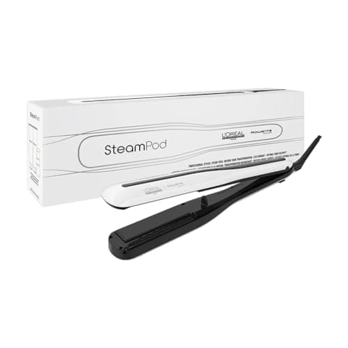 STEAMPOD 3 - Lisseur Vapeur 2-En-1 - Lissage & Wavy - 91% De Dommages En Moins - Coiﬀage 2x + Rapide - Technologie Vapeur Brevetée - Ultra-Ergonomique - Tous Types De Cheveux - L'Oréal Professionnel