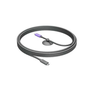 Logitech câble USB actif, Connexion BYOD à câble unique avec MeetUp 2, Accessoire de visioconférence pour petites salles