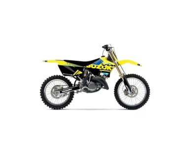 Kit Deco Moto Cross Grade Compatible avec Suzuki 125 RM Bleu