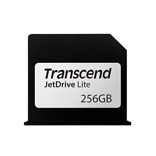 Transcend 256 Go Carte d'expansion pour Mac - Compatible avec MacBook Air 13” (Fin 2010 - 2017) - TS256GJDL130 mémoire