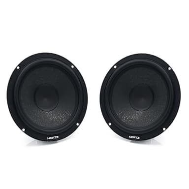 Hertz C 165 – Paire de woofers 165 mm avec cône SPP-M Papier Semi-pressé et Aimant ferrite Haute densité, pour Audio Voiture Haute Performance