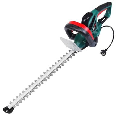 POSENPRO Taille-Haies Filaire 600 W, Taille-Haies électrique avec 2 Poignées et Garde, Longueur de Lame 550 mm, Ouverture des Dents 16 mm, Robuste et Léger pour Pelouse et Jardin