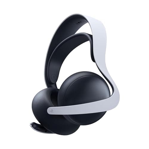 Playstation Sony, Casque-Micro sans Fil Pulse Elite 5, PC et Mac, Réduction de Bruit, 30h d’Autonomie, Couleur : Blanche