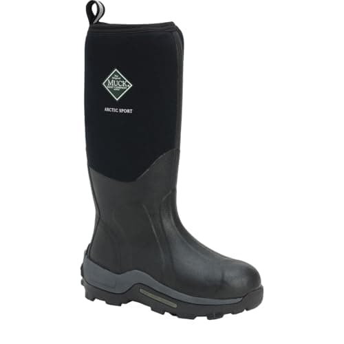 Muck Boots Homme Arctic Sport Botte de pluie, Noir, 42 EU