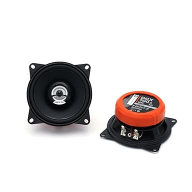 Hertz DCX 100.3 – Haut-parleurs coaxiaux 2 Voies 100 mm avec Tweeter à dôme et woofer en polypropylène, Aimant néodyme, 60W Max