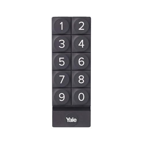 Yale 05/301000/BL- CLAVIER CONNECTÉ - NOIR - Clavier à code compatible avec Linus et sans clés