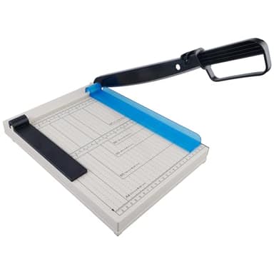 Massicot à levier A4 avec dispositif de protection, coupe-photo, pour la maison, l'école, le bureau (16 feuilles)