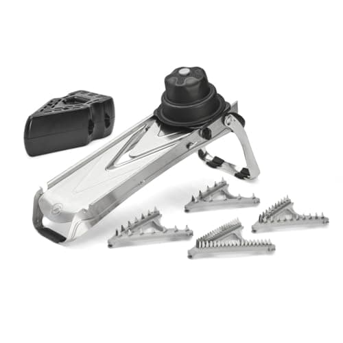 DE BUYER -2017.00 -mandoline vantage 4 juliennes+pous. long, Argent