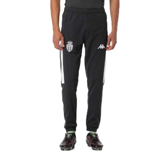 Kappa - Pantalon Arufinzip Pro 8 AS Monaco 24/25 pour Homme - Gris - Taille M