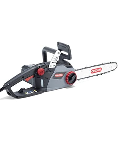 OREGON CS1400 - Tronçonneuse Électrique 2400W Puissante avec Guide-Chaîne de 40 cm, Moteur 230V, Technologie ControlCut, Tronçonneuse Filaire Silencieuse & Légère, Garantie 3 ans