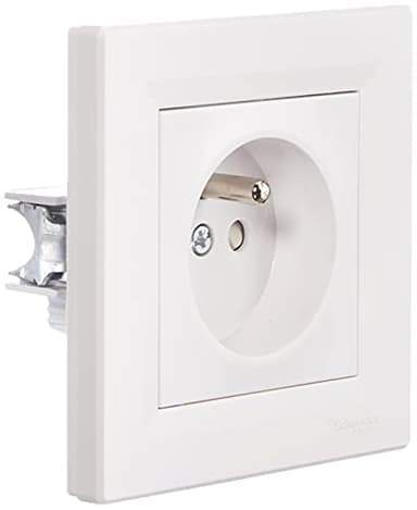 Schneider Electric SC5EPH2823221 Lot 5 prises de courant avec terre encastrable complet asfora