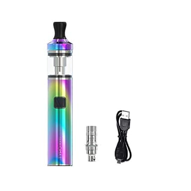 E Cig Vaptio TYRO NANO Vape kit de démarrage 900mah 2,0ml Vape Pen 25w max kit Cigarette électronique Vaporisateur sans e liquide sans nicotine (Arc-en-ciel)