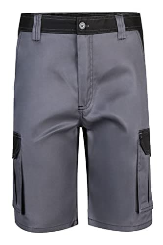 Velilla - Bermuda Bicolor Multipoches 103021B Homme, Gris/Noir, 42