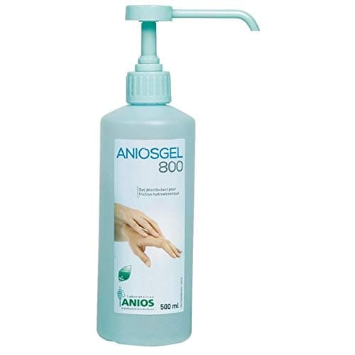 Anios Gel Désinfectant pour Friction Hydro Alcoolique avec Pompe Doseuse Flacon 500 ml