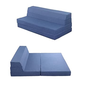 IZTOSS Luxe Matelas Pliant 140x190CM Epaisseur 10CM .Matelas Mousse Pliable - Matelas de lit de Voyage Pliable
