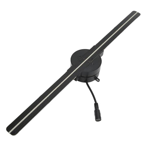 16.5 Pouce 3D Led Hologramme Fan 224 Perles de Lumière Haute Résolution Lecteur Publicité 3D Soutien Projection holographique pour Publicité de Magasin D'affaires 100-240V (Prise UE)